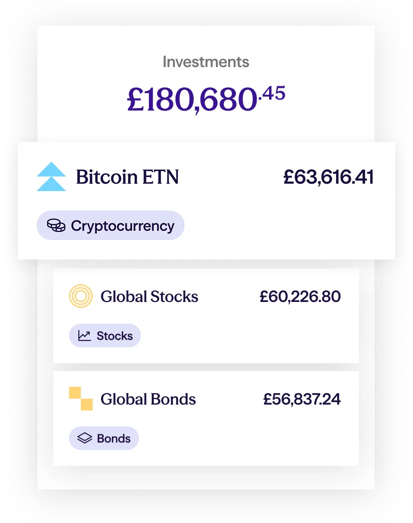 FSCS protection card showing up to 360,000 pounds coverage split across Bank A, B, and C at 120,000 each